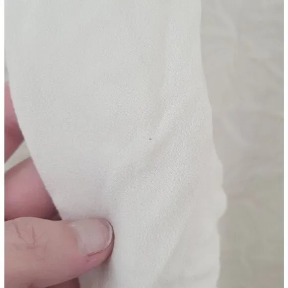 Free People Elsa Bodysuit Top Cream Surplice Neck Size Small - Picture 8 of 12